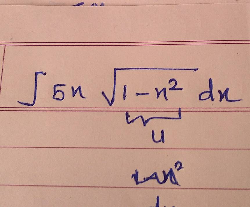 ∈t  (5xsqrt(1-x^2))/x dx
LAX^2