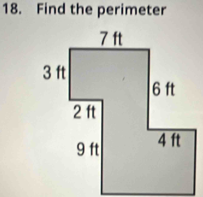 Find the perimeter