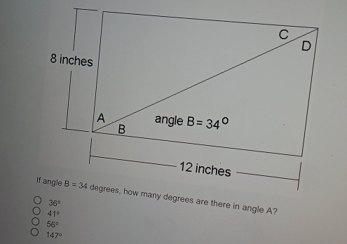 41°
56°
147°