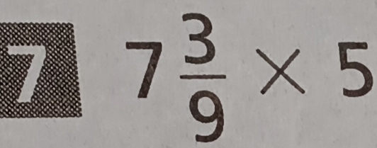 7 7 3/9 * 5