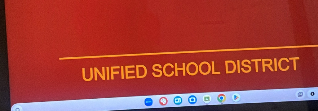 UNIFIED SCHOOL DISTRICT