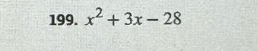 x^2+3x-28