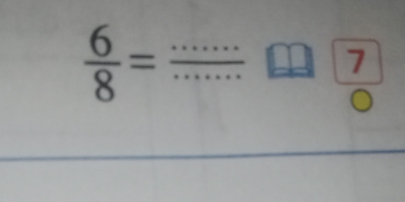  6/8 =
7