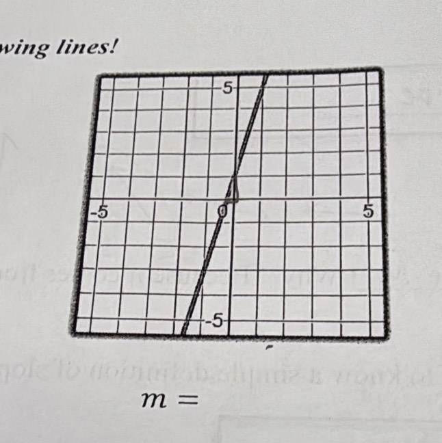 wing lines!
m=