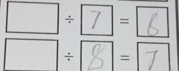 □÷7= =
T÷β= = ^□  1°