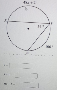 48x+2
X=□
widehat XVW=□
48x+2=□