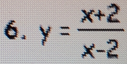 y= (x+2)/x-2 