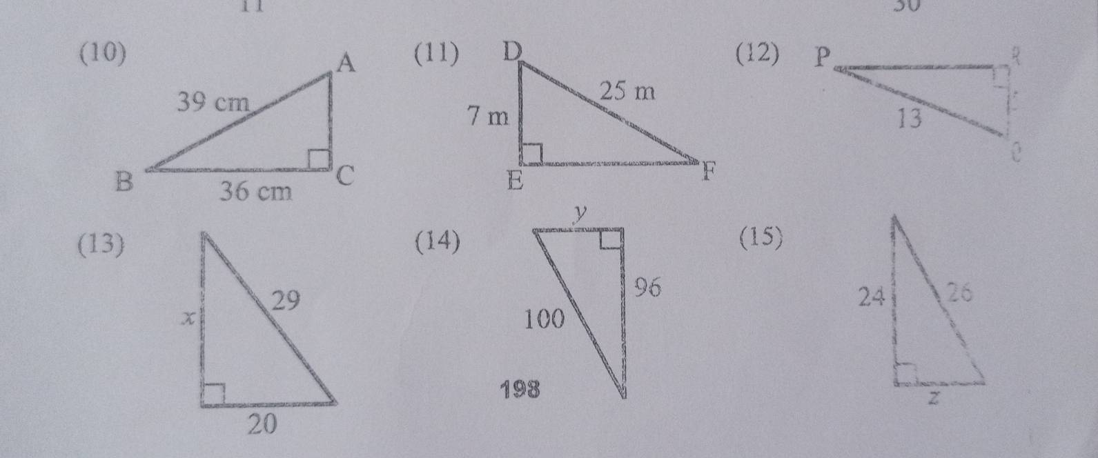 1 1 50
(11)(12) 
(13)(14)(15)