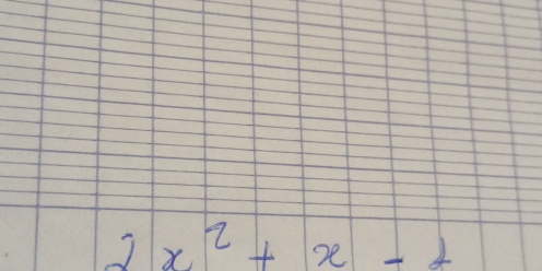 2x^2+x-2