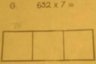 632* 7=