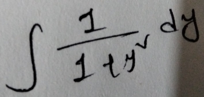 ∈t  1/1+y^2 dy