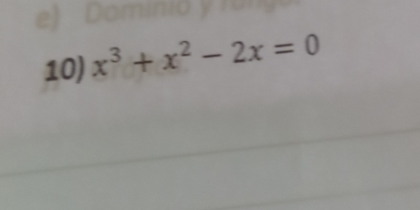 x^3+x^2-2x=0