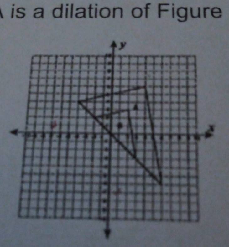 is a dilation of Figure