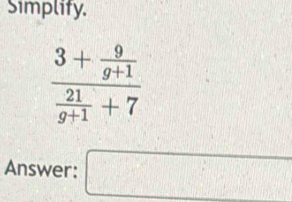 Simplify.
Answer: □°