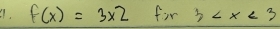 f(x)=3* 2 fir 3