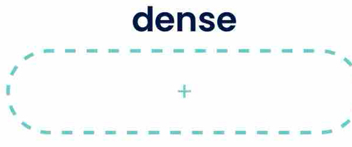 dense 
+