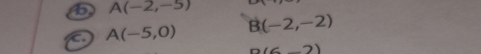 15 A(-2,-5)
a A(-5,0) B (-2,-2)
(6_ 2)