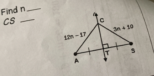 Find n_
CS
_