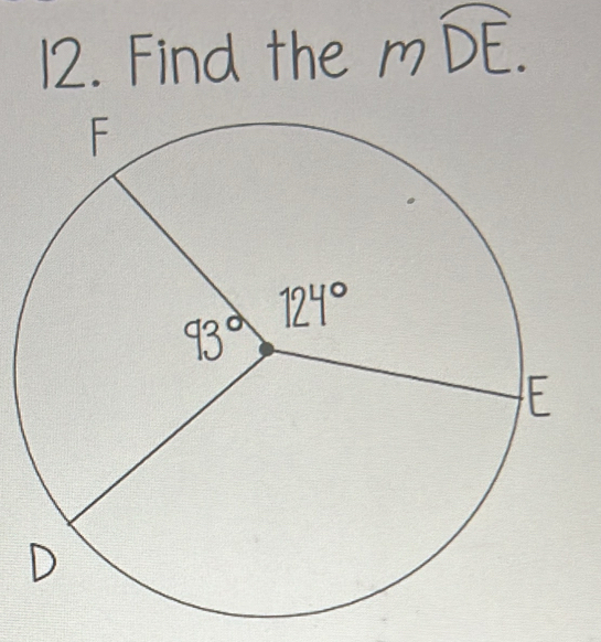 Find the m DE