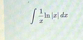 ∈t  1/x ln |x|dx