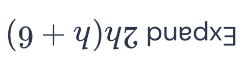 x=
(9+4)uz pued =_ 