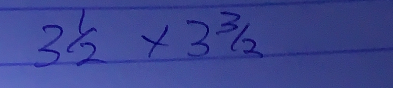 3frac 1/2* 3^(3/2)