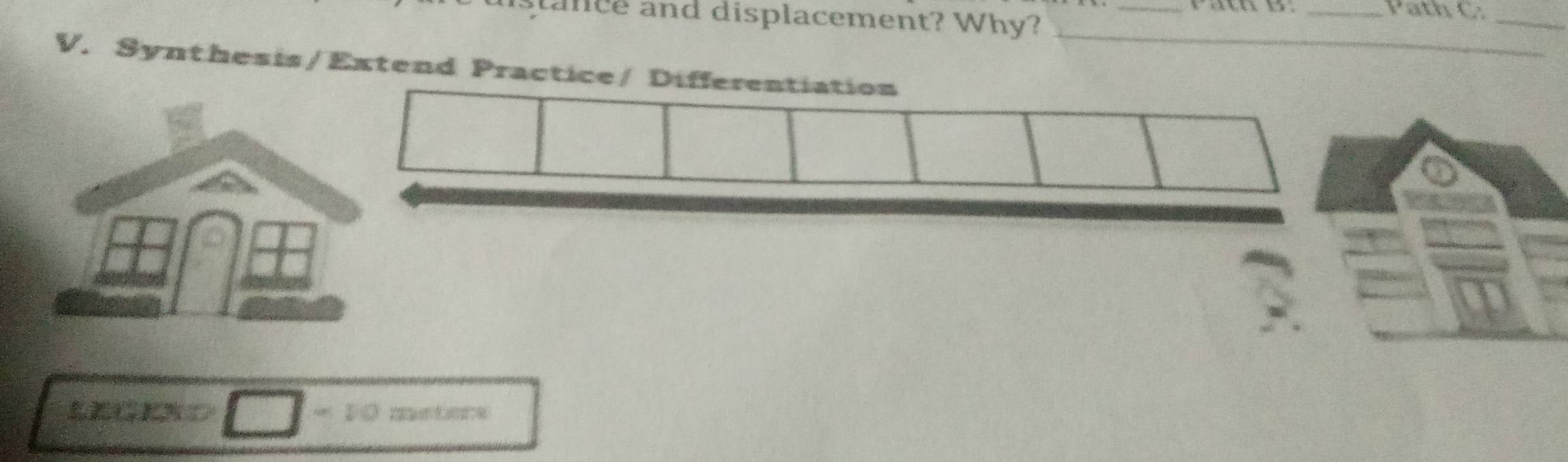 ance and displacement? Why? 
_ 
_Path C: 
_ 
_ 
V. Synthesis/Extend Practice/Differentiation