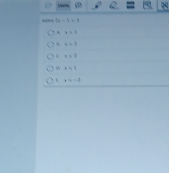 100%
b=1* 3
A i=1
x>2
1*  3/9 
o 1=1
lambda =-2