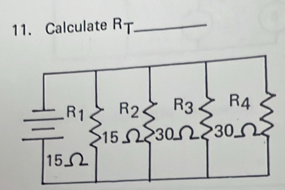 Calculate RT_