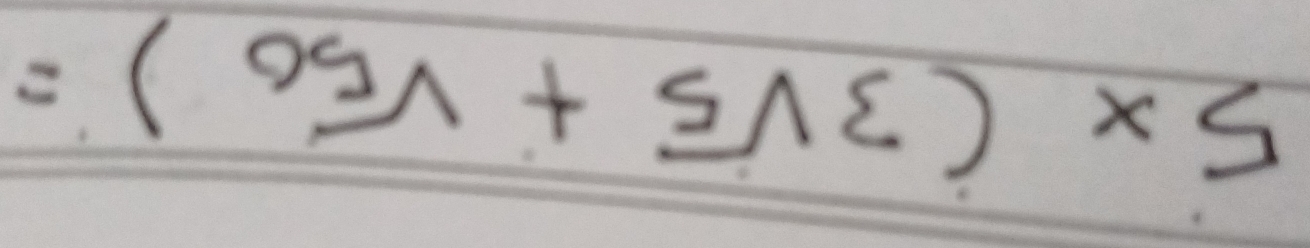 5* (3sqrt(5)+sqrt(50))=