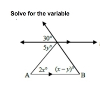 Solve for the variable