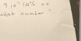 is 1a10 of 
what number?