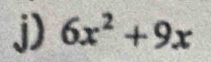 6x^2+9x