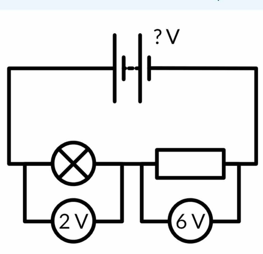 ? √
2V
6V