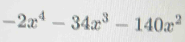 -2x^4-34x^3-140x^2