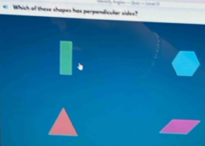 Which of these shapes has perpondicular sides?