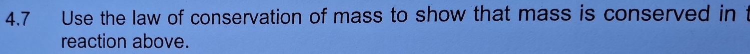 Solved: 4.7 Use the law of conservation of mass to show that mass is ...