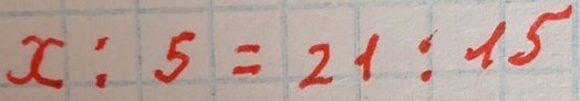 C:  1/3  5=21:15