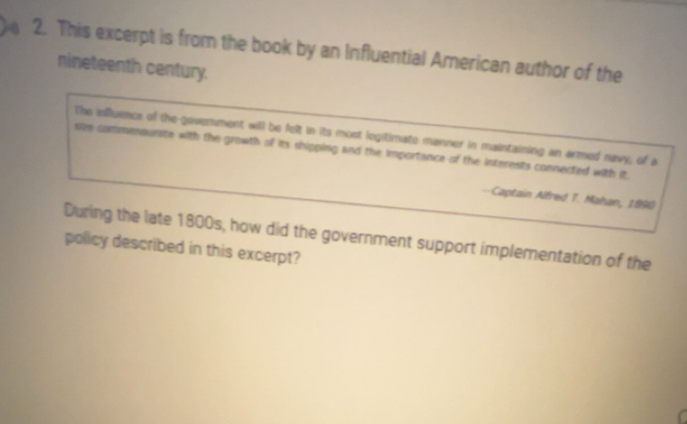 Solved: This excerpt is from the book by an Influential American author ...