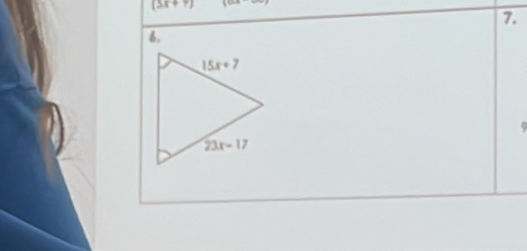 (5x+y) x=
7.
6.
9