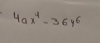 4ax^4-36y^6