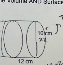 volume AND Surtace 
I