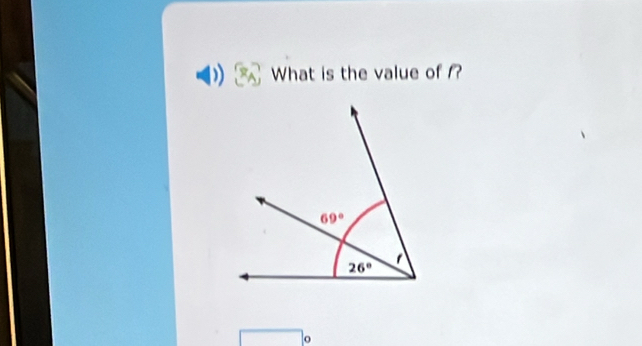 What is the value of ?
o