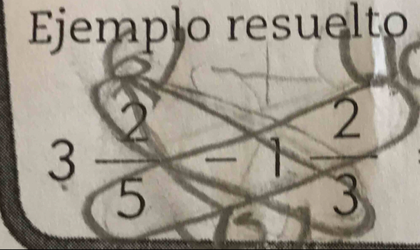 Ejemplo resuelto 
2 
3 
_ 
3