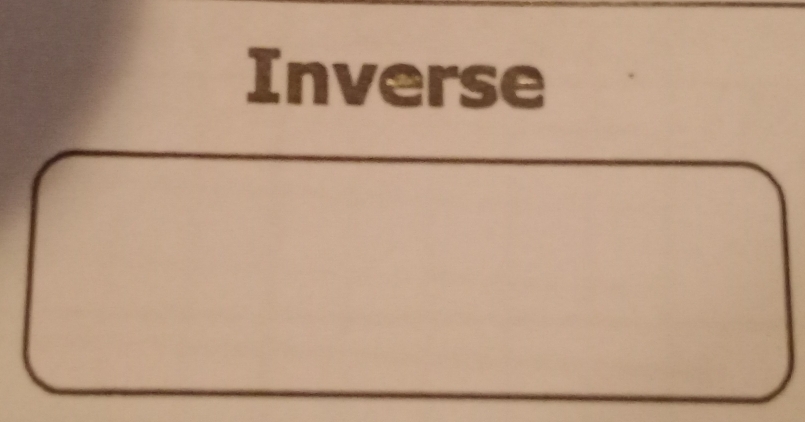 Inverse