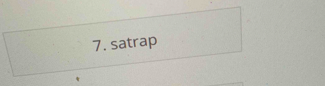 satrap