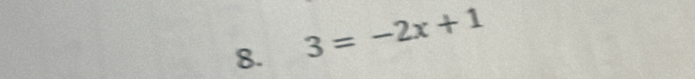 3=-2x+1