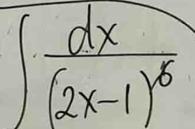 ∈t frac dx(2x-1)^8