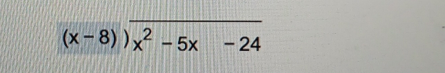 (x-8))overline x^2-5x-24