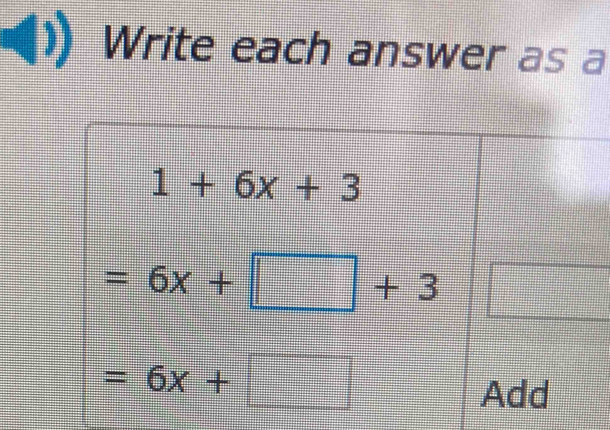 Write each answer as a